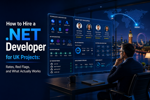 How to Hire a .NET Developer for UK Projects: Rates, Red Flags, and What Actually Works