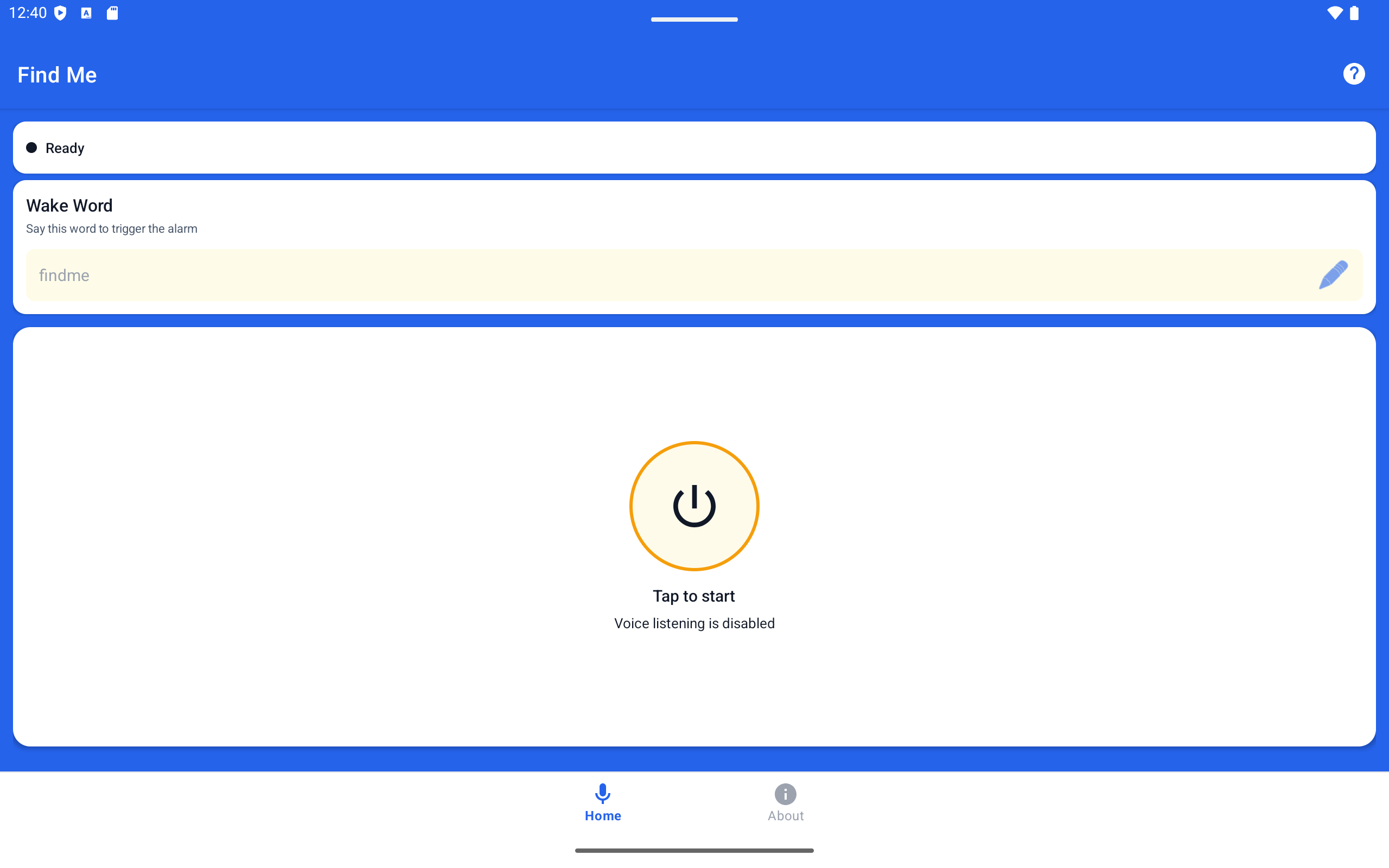 Find Me Mobile Application image