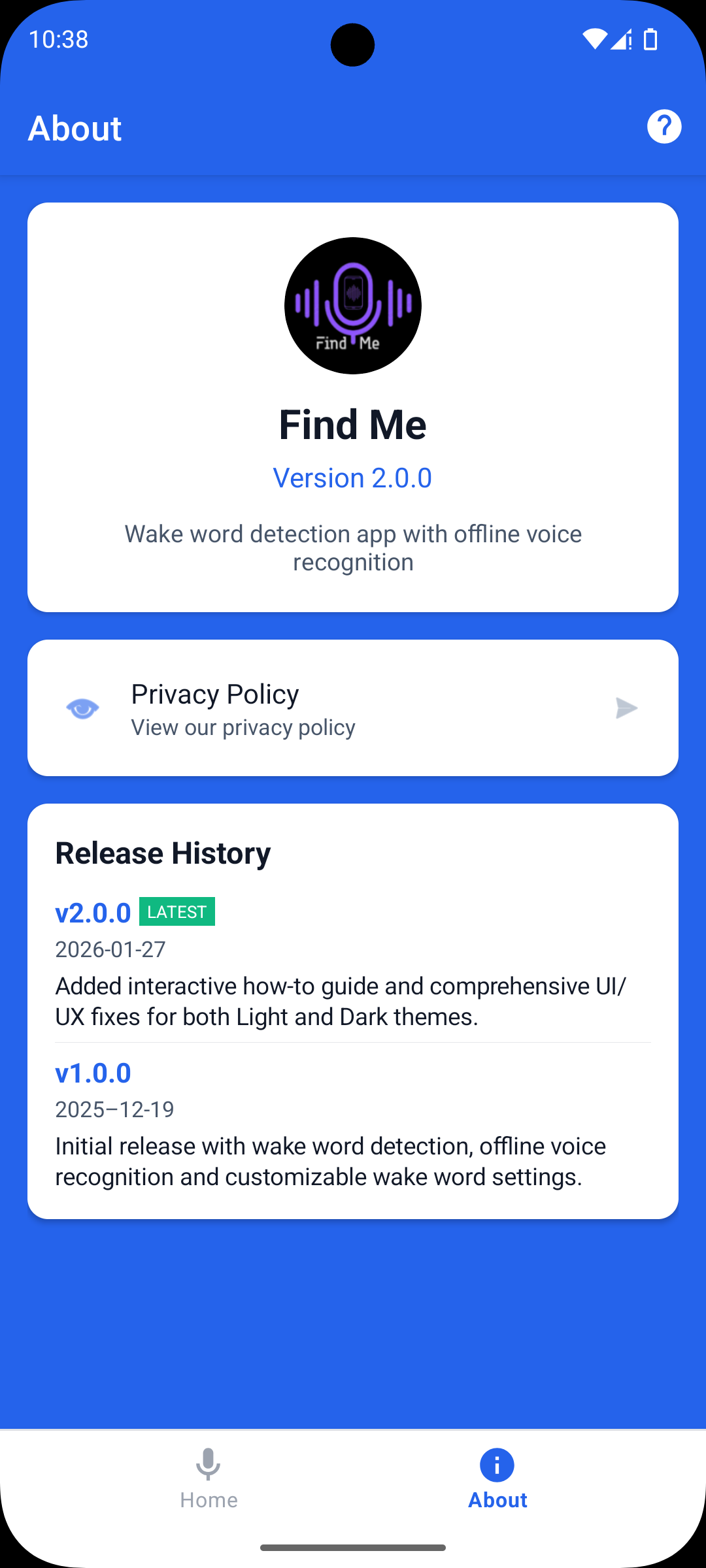 Find Me Mobile Application image
