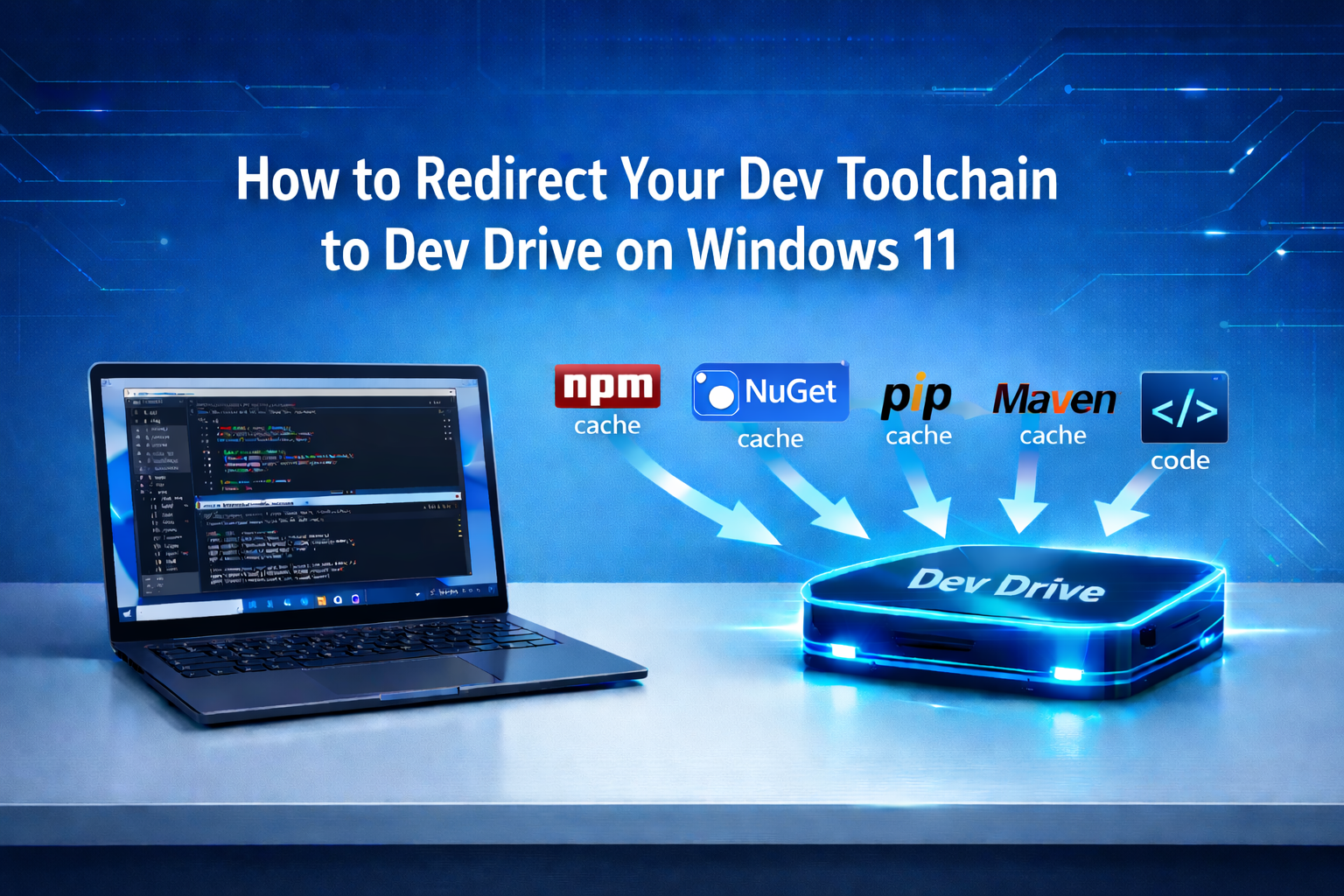 How to Redirect Your Dev Toolchain to Dev Drive on Windows 11