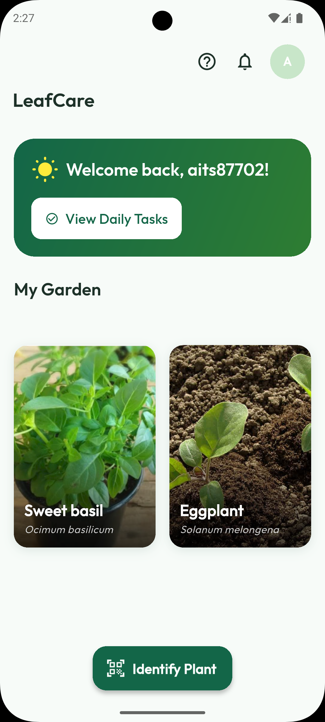 LeafCare Mobile Application image
