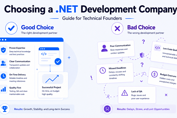 Choosing a .NET Development Company: Guide for Technical Founders